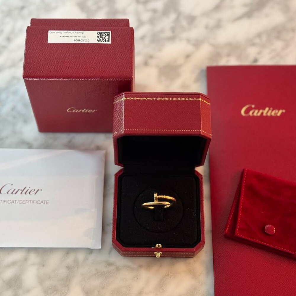 18K Yellow Gold Juste un Clou Ring Size 70mm (US Size 13)